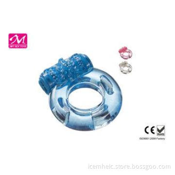 Couples Blue Adult Male Sex Toys , Stretchy TPR Butterfly V